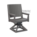 Berlin Gardens Mayhew Chat Swivel Rocker Dining Chair