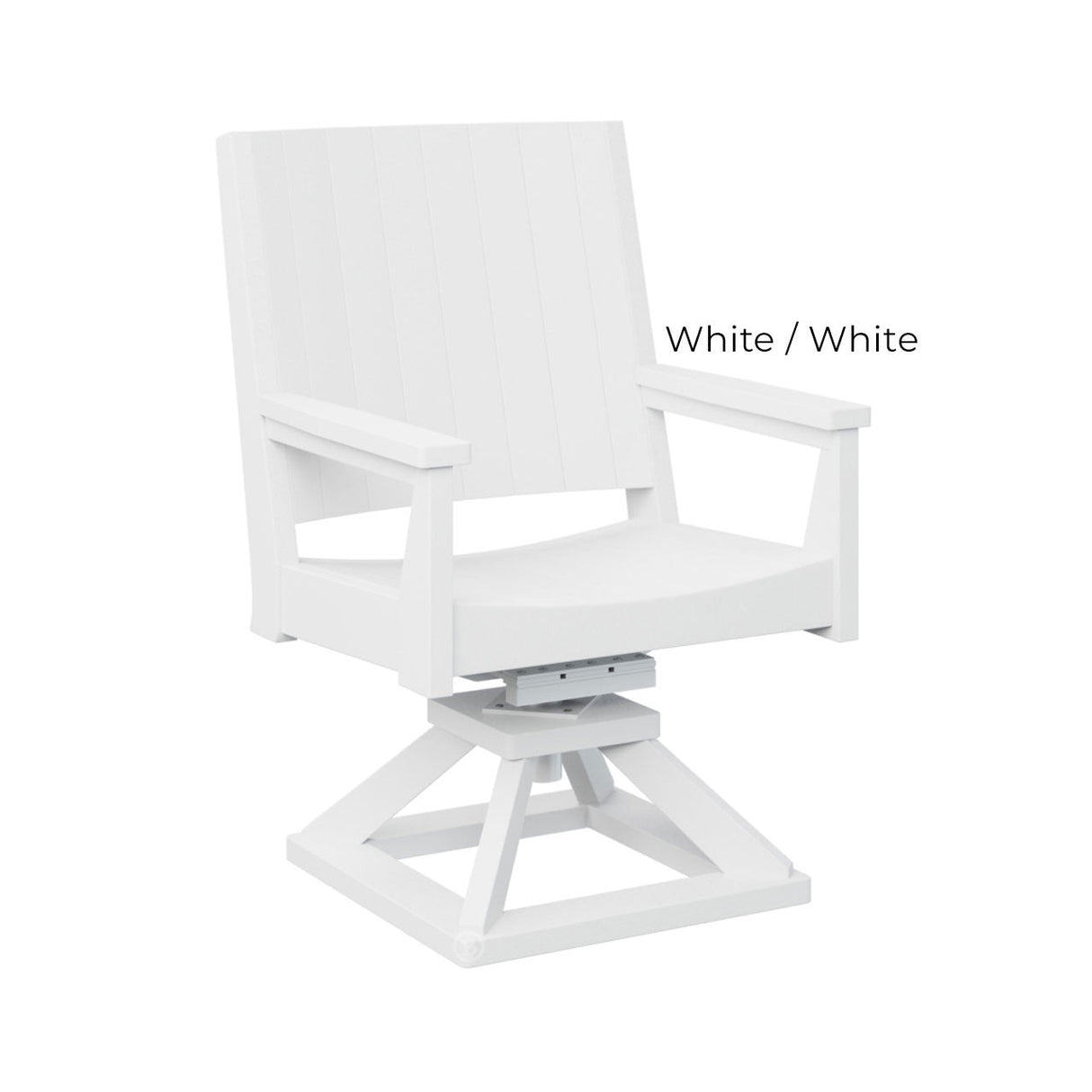 Berlin Gardens Mayhew Chat Swivel Rocker Dining Chair