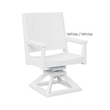 Berlin Gardens Mayhew Chat Swivel Rocker Dining Chair
