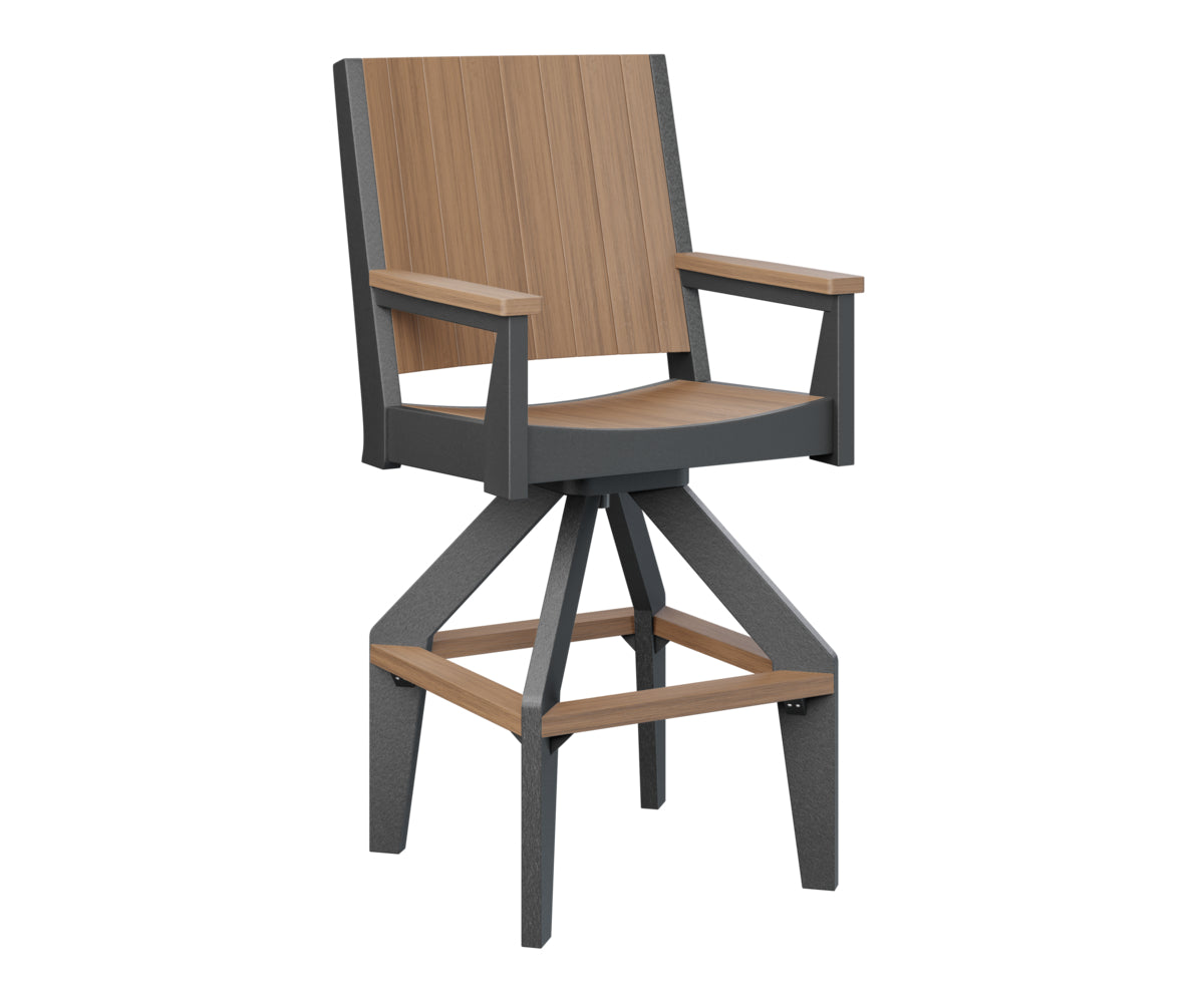 Berlin Gardens Mayhew Chat Swivel Bar XT Chair