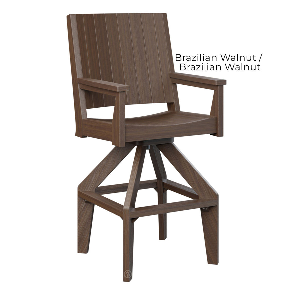 Berlin Gardens Mayhew Chat Swivel Bar XT Chair