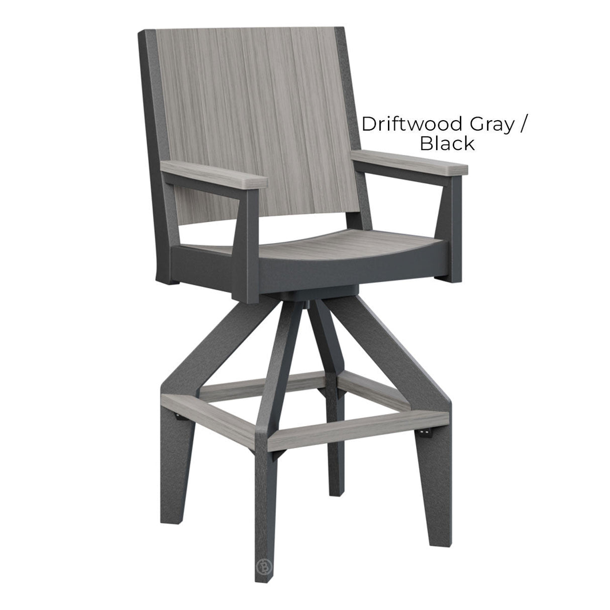 Berlin Gardens Mayhew Chat Swivel Bar XT Chair