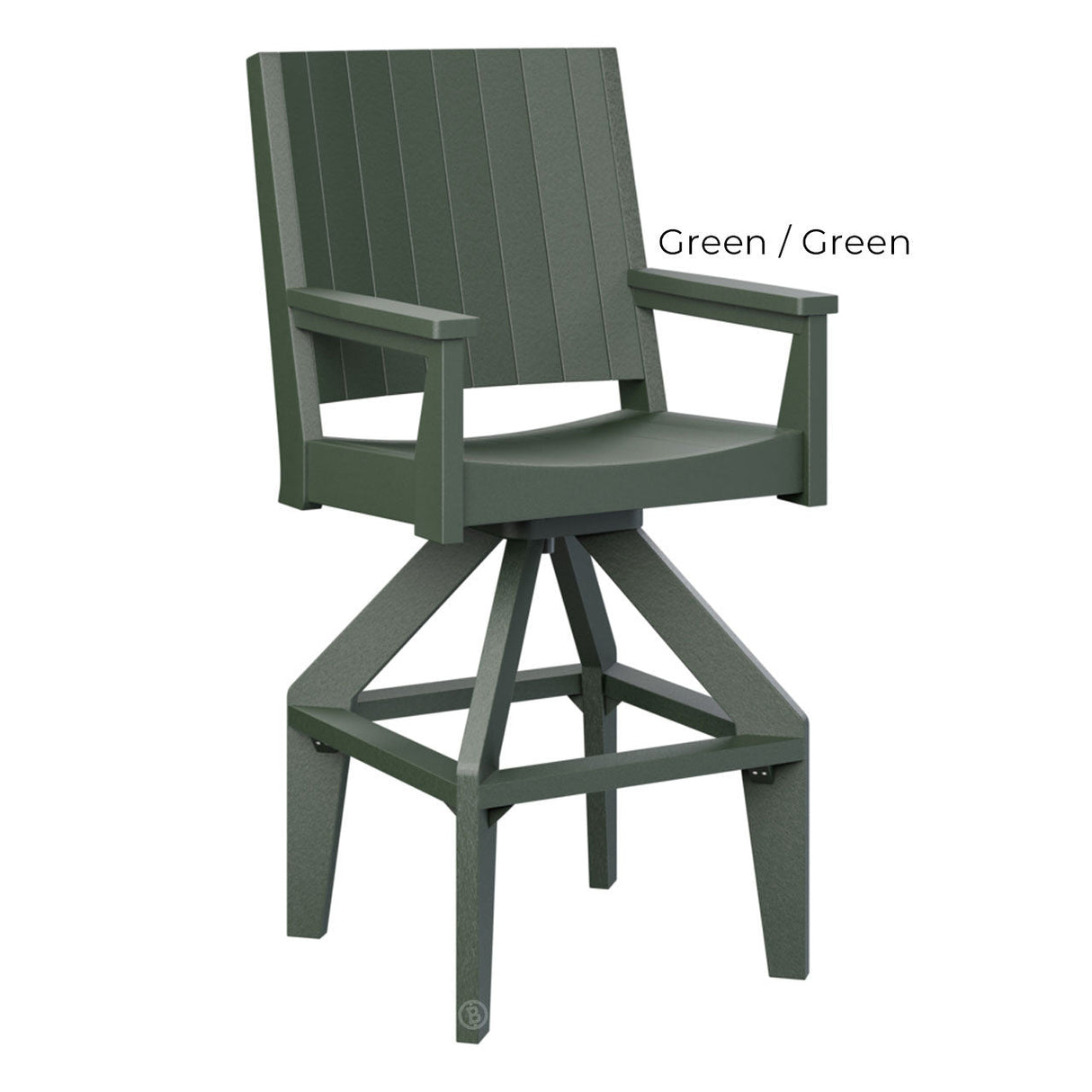 Berlin Gardens Mayhew Chat Swivel Bar XT Chair