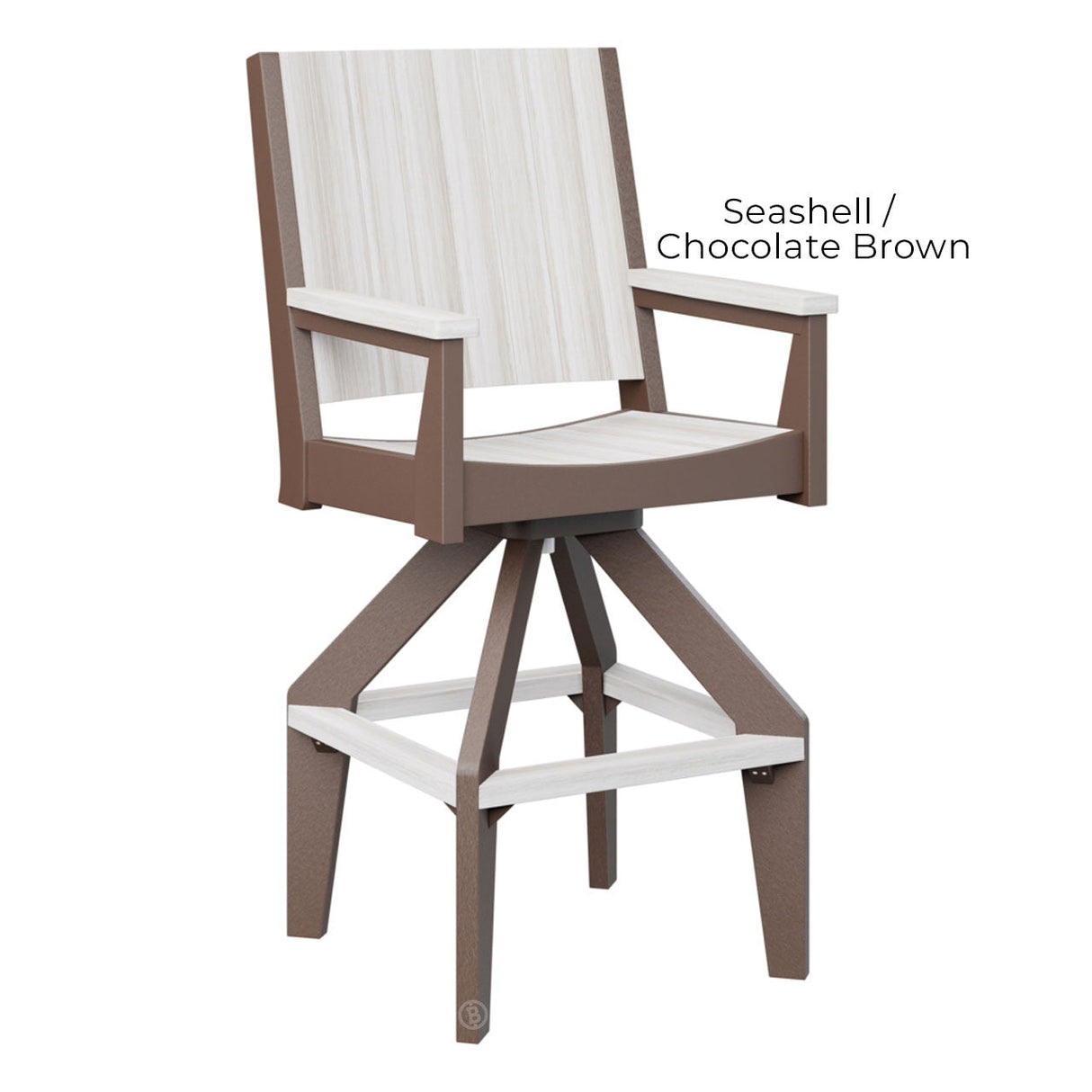 Berlin Gardens Mayhew Chat Swivel Bar XT Chair