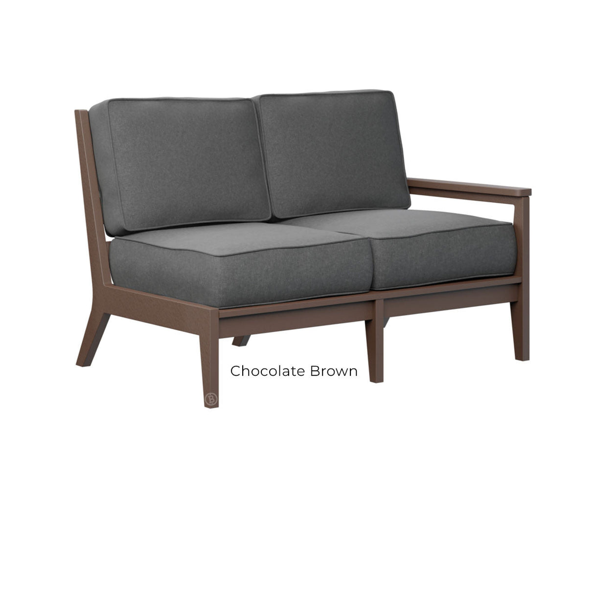 Berlin Gardens Mayhew Left Arm Loveseat