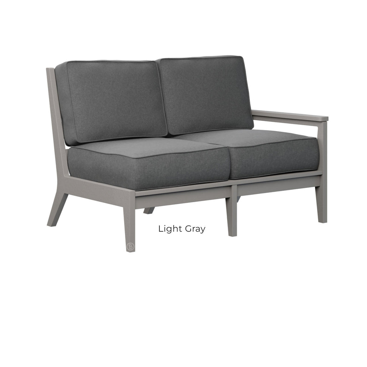 Berlin Gardens Mayhew Left Arm Loveseat