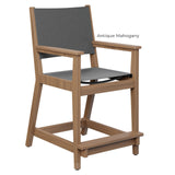 Berlin Gardens Mayhew Sling Counter Arm Chair