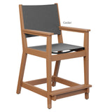 Berlin Gardens Mayhew Sling Counter Arm Chair