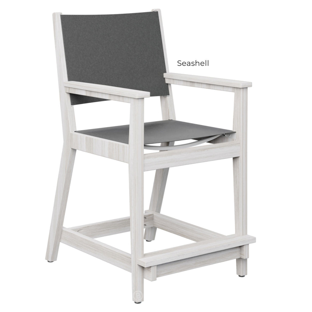 Berlin Gardens Mayhew Sling Counter Arm Chair