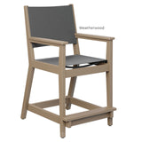 Berlin Gardens Mayhew Sling Counter Arm Chair