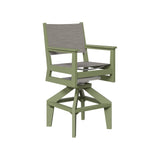 Berlin Gardens Mayhew Sling Swivel Bar Chair
