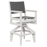 Berlin Gardens Mayhew Sling Swivel Bar Chair