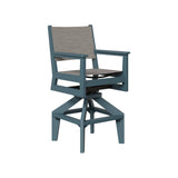 Berlin Gardens Mayhew Sling Swivel Bar Chair