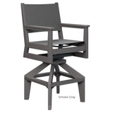 Berlin Gardens Mayhew Sling Swivel Bar Chair