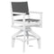Berlin Gardens Mayhew Sling Swivel Bar Chair