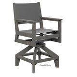 Berlin Gardens Mayhew Sling Swivel Counter Chair