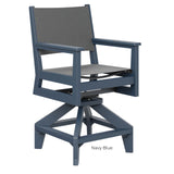 Berlin Gardens Mayhew Sling Swivel Counter Chair