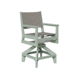 Berlin Gardens Mayhew Sling Swivel Counter Chair