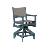 Berlin Gardens Mayhew Sling Swivel Counter Chair