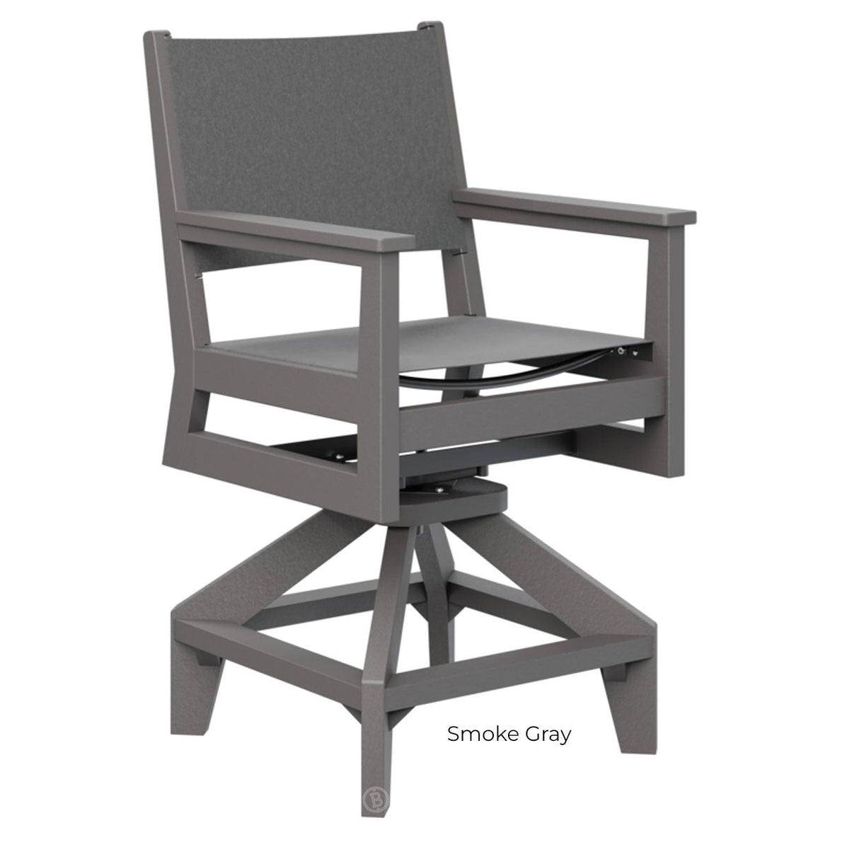 Berlin Gardens Mayhew Sling Swivel Counter Chair