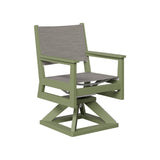 Berlin Gardens Mayhew Sling Swivel Rocker Dining