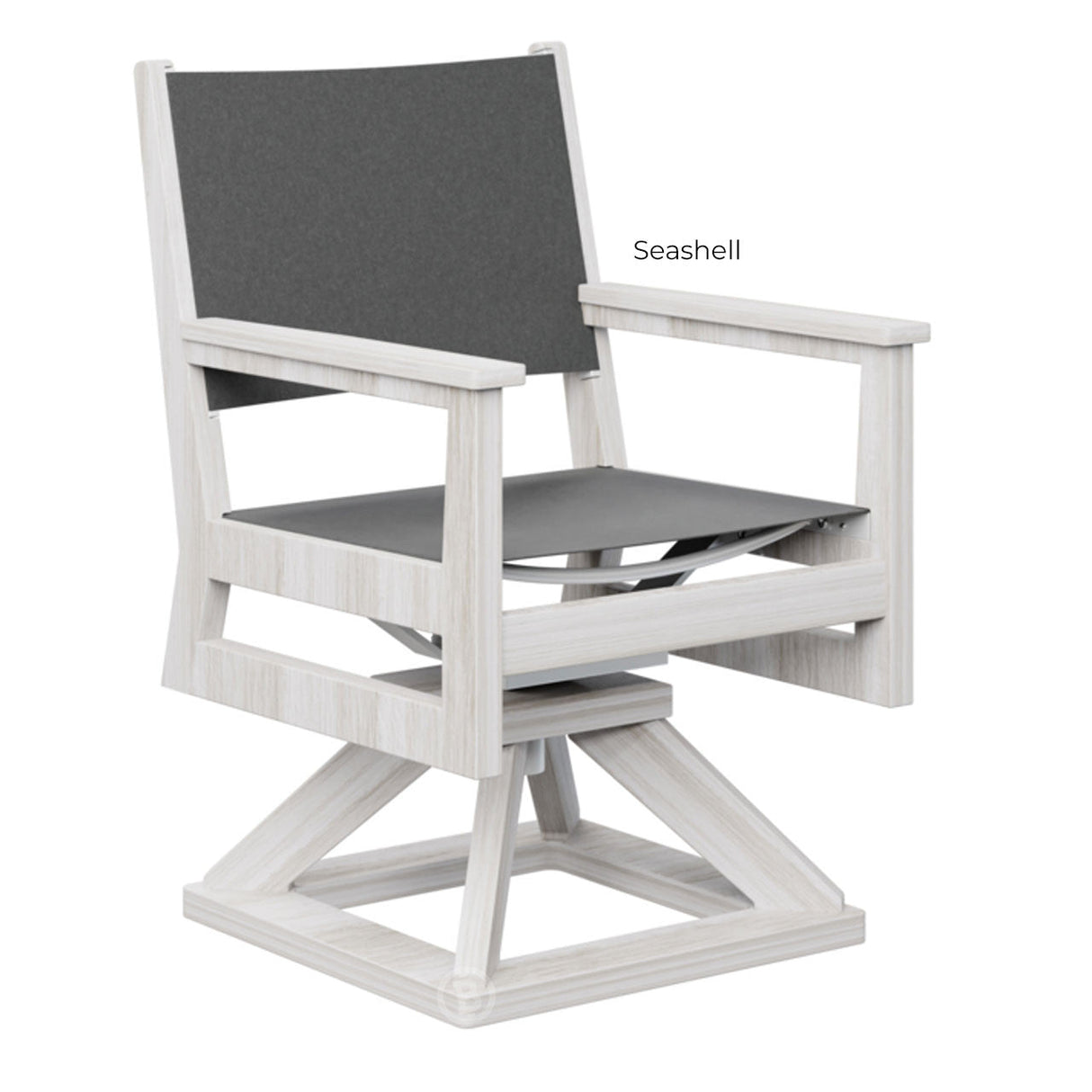 Berlin Gardens Mayhew Sling Swivel Rocker Dining