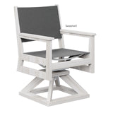 Berlin Gardens Mayhew Sling Swivel Rocker Dining