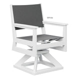 Berlin Gardens Mayhew Sling Swivel Rocker Dining