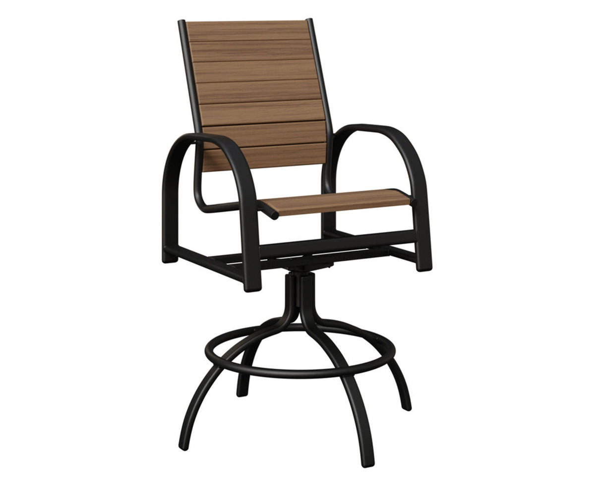 Berlin Gardens Murphy Poly Swivel Bar Chair