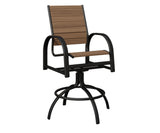 Berlin Gardens Murphy Poly Swivel Bar Chair