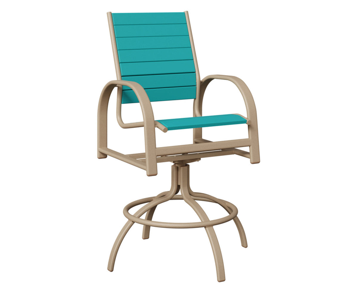Berlin Gardens Murphy Poly Swivel Bar Chair