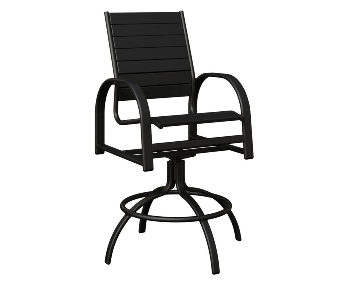Berlin Gardens Murphy Poly Swivel Bar Chair
