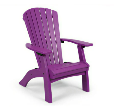 Beaver Dam Majestic Raised Folding Adirondack Chair