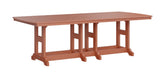 Berlin Gardens Garden Classic Standard Top 44" x 96" Rectangular Bar Table