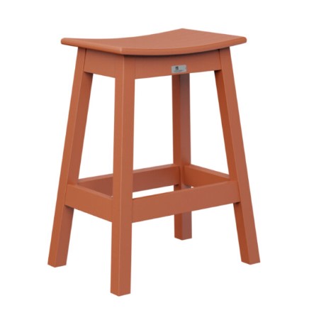 Berlin Gardens Saddle Counter Stool