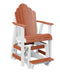 Berlin Gardens Cozi-Back Single Counter Glider with Allochrome Brackets