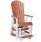 Berlin Gardens Comfo-Back Single Counter Glider with Allochrome Brackets