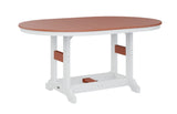 Berlin Gardens Garden Classic Standard Top 44" x 64" Oblong Bar Table