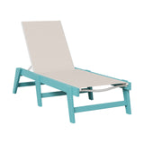 Berlin Gardens Mayhew Padded Sling Chaise Lounge without Arms