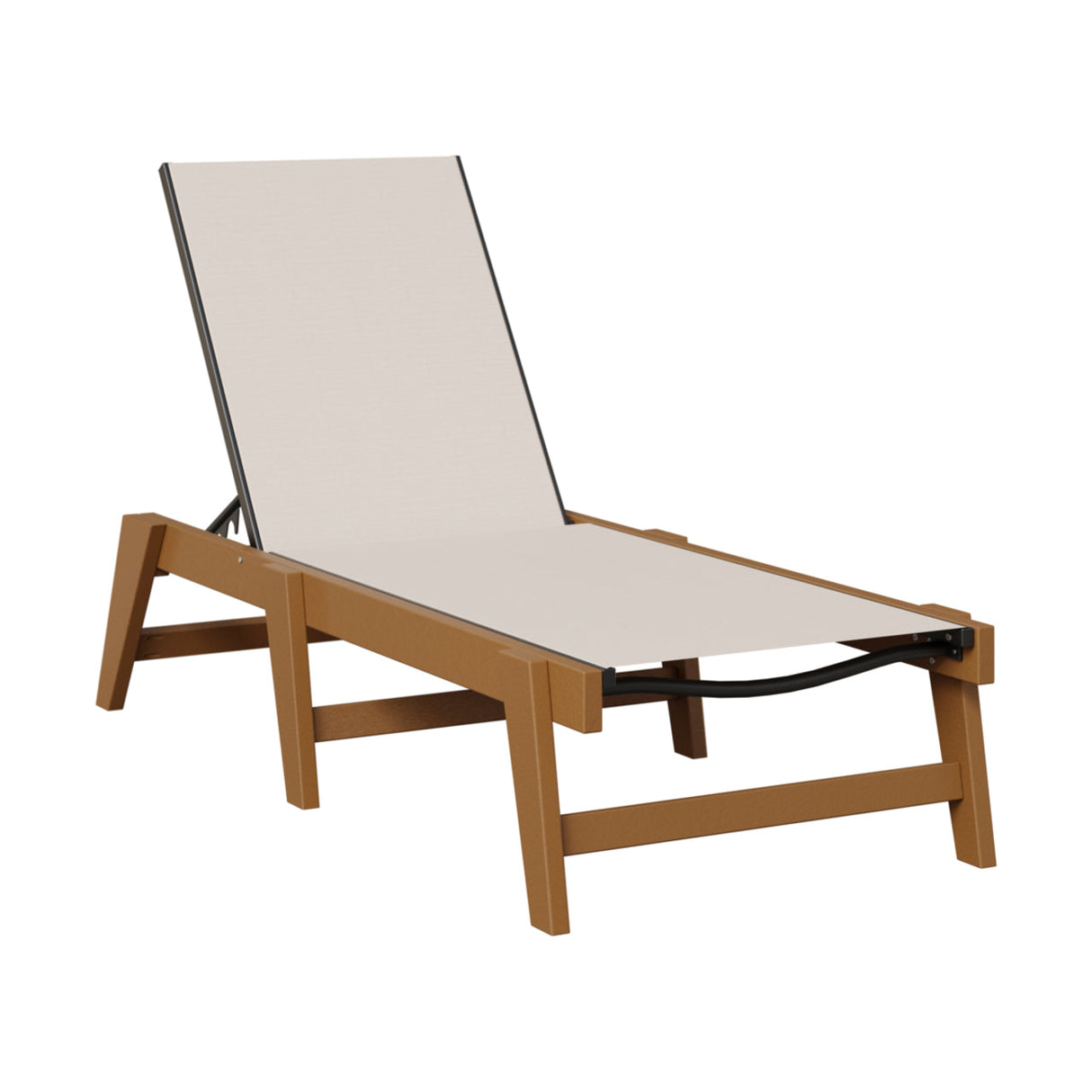 Berlin Gardens Mayhew Padded Sling Chaise Lounge without Arms