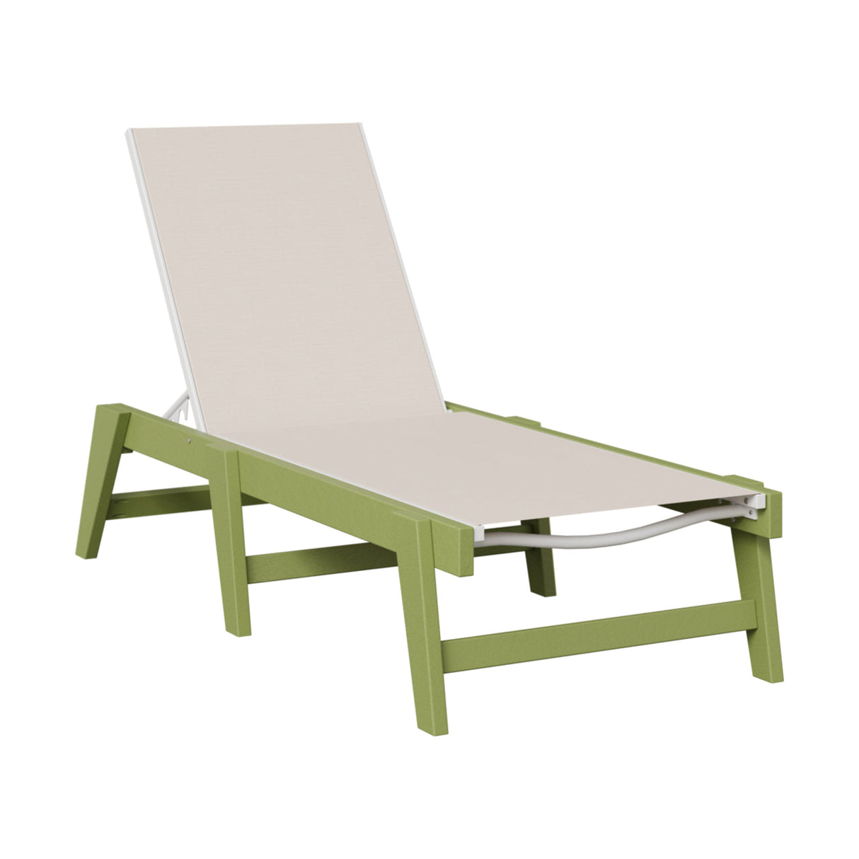 Berlin Gardens Mayhew Padded Sling Chaise Lounge without Arms