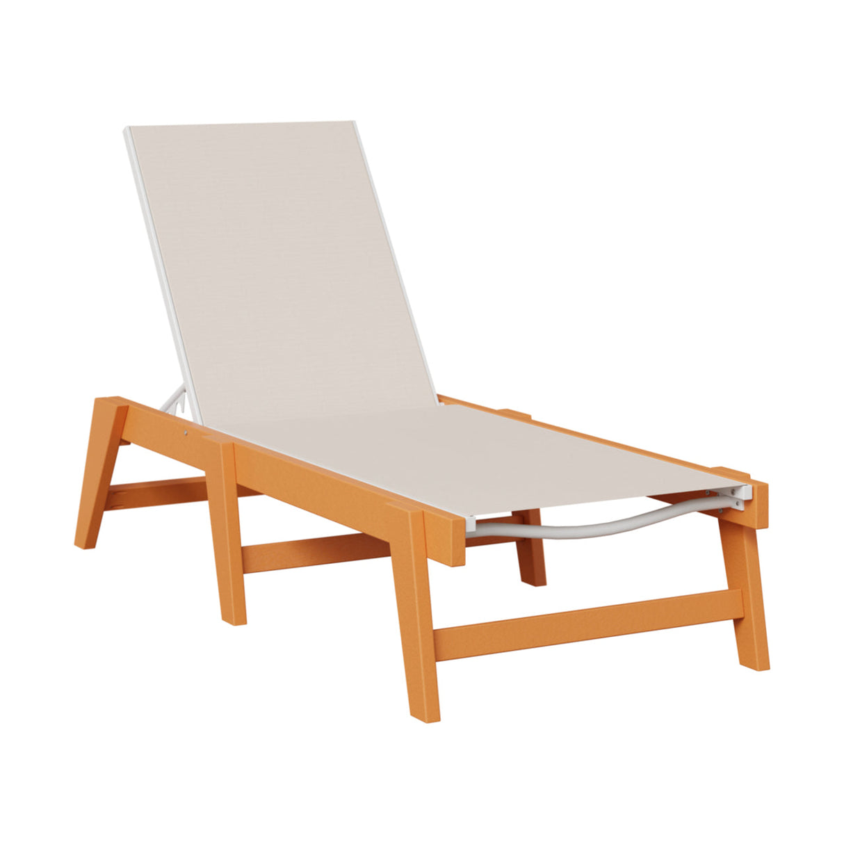 Berlin Gardens Mayhew Padded Sling Chaise Lounge without Arms