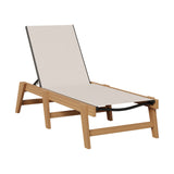 Berlin Gardens Mayhew Padded Sling Chaise Lounge without Arms