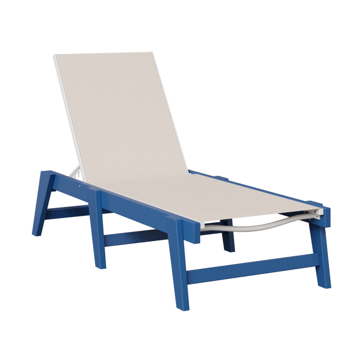 Berlin Gardens Mayhew Padded Sling Chaise Lounge without Arms