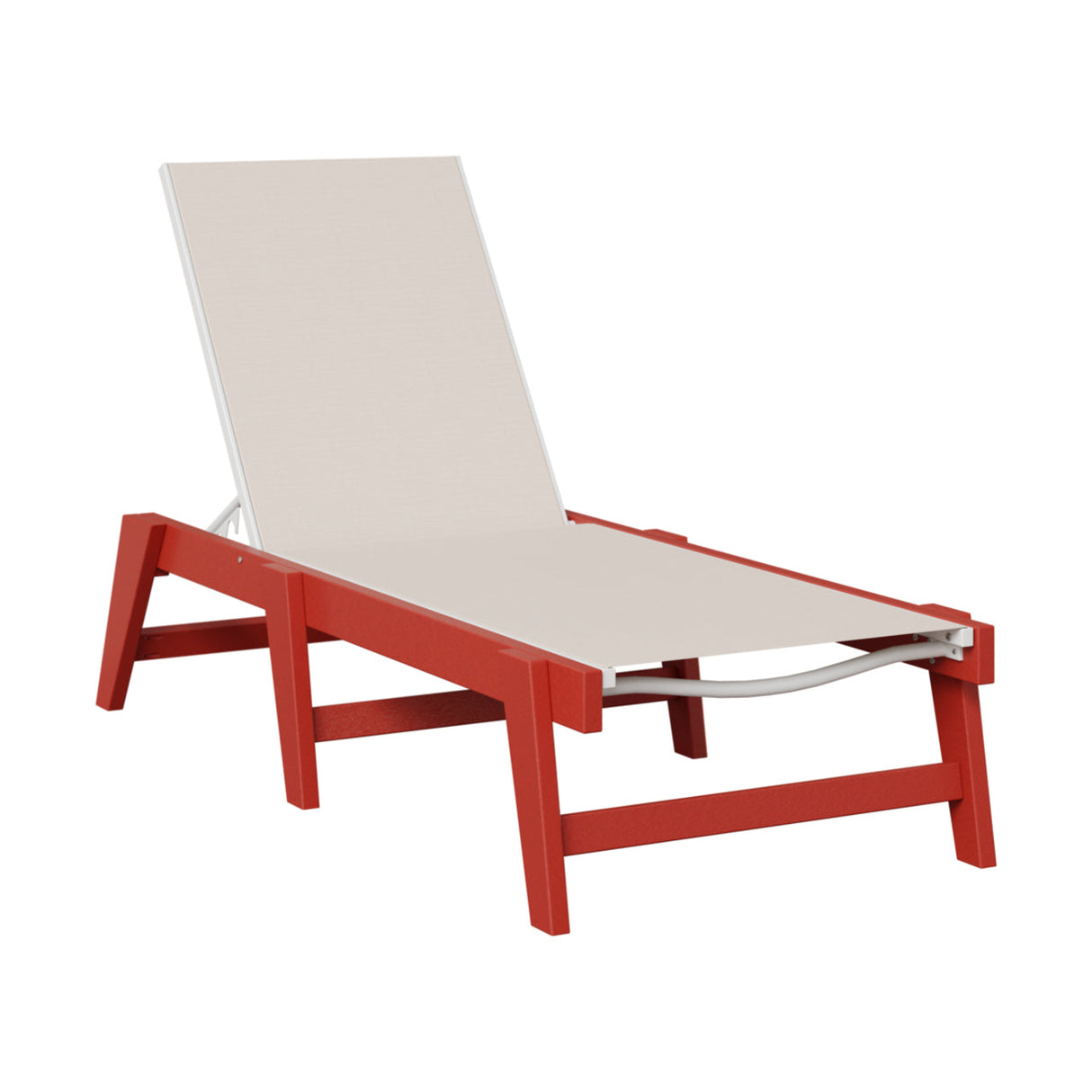 Berlin Gardens Mayhew Padded Sling Chaise Lounge without Arms