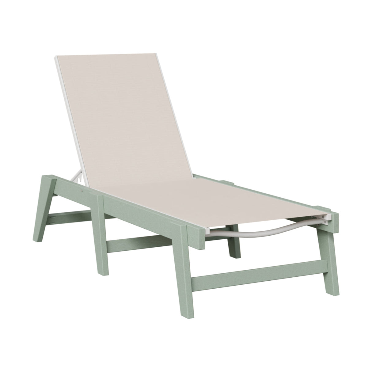 Berlin Gardens Mayhew Padded Sling Chaise Lounge without Arms