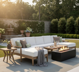 FREE Blaze Firepit With Purchase Of Berlin Gardens 11 Piece Mayhew Deep Seating Collection