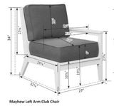 Berlin Gardens Mayhew Left Arm Club Chair