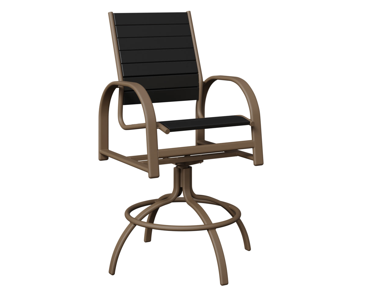 Berlin Gardens Murphy Poly Swivel Bar Chair