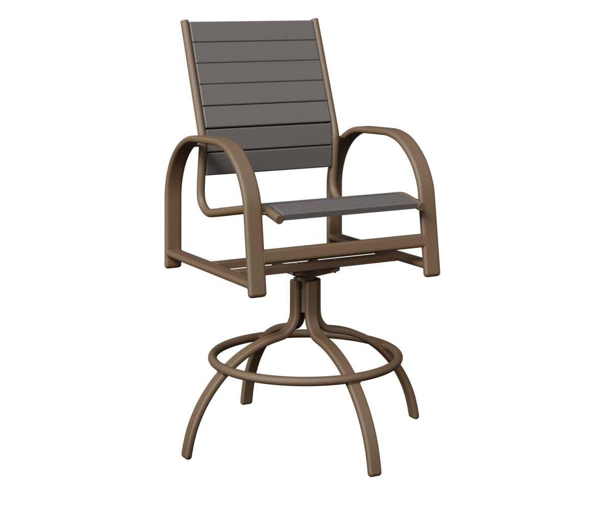 Berlin Gardens Murphy Poly Swivel Bar Chair